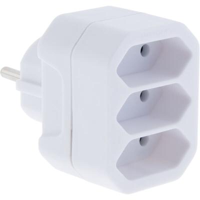Zenitech - Steckdosenadapter 3-fach - Weiß Image