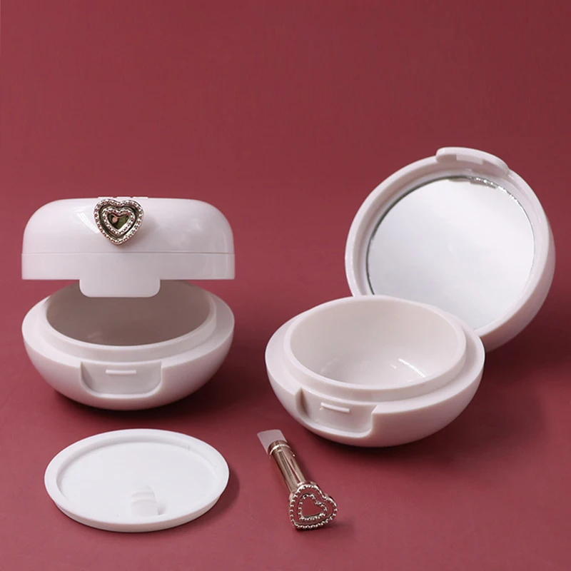 1 Stück 20g weiße Lippen film flasche Lippen folien box mit Pinsel Lippen balsam leere Flasche Körperpflege Creme maske Verpackungs behälter Image