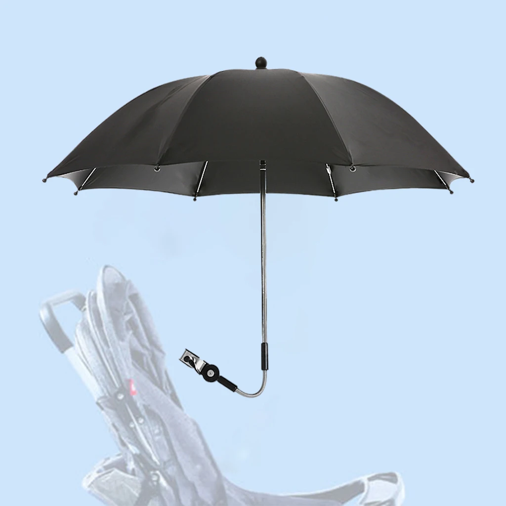 Abnehmbare Baby Kinderwagen Regenschirm Infant Buggy Kinderwagen Kinderwagen Sonnenschirm Abdeckung Sonnenschirm Sonnenschutz Regen Wasserdicht Baldachin