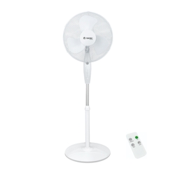 Standventilator Ø40cm 40W 3 Geschwindigkeiten Neos Comfort Weiß mit Fernbedienung O91