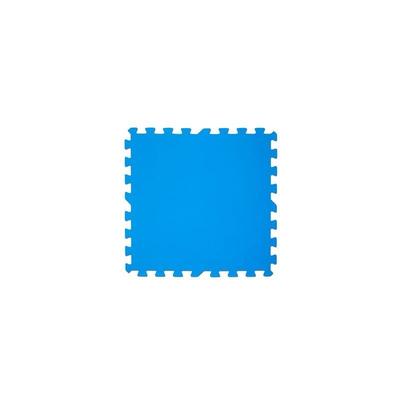 GRE - Poolbodenschutz 50x50cm aus blauem EVA-Gummi (9 Stück) Image
