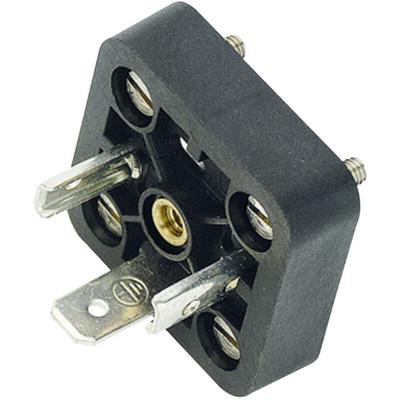 Binder - Magnetventilsteckver Bauform a Serie 210 Schwarz Pole:2+PE 43-1713-000-03 Inhalt: 1 St Image