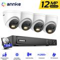12MP Sicurezza Telecamera Sistema Intelligente Doppia Luce Visione Notturna Sicurezza Accesso