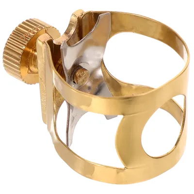 Mouthpiece Clip Wind Instrument Accessory Saxophone Clamp Fastener Pipe Accessories sax mouthpiece clip sax ligature fastener