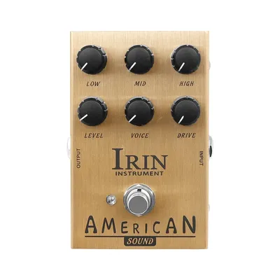 IRIN AN-34 Electric Guitar Effect Pedal American Sound AMP Simulator of FD 57 Deluxe Amplifier from