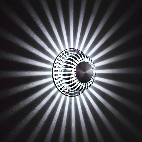 1-flammig 10cm modern / zeitgenössisch Mini-Stil Unterputz-Wandleuchten LED Kugelförmiges Design Aluminium Flur Treppen Wandleuchte 90-240V 3W Image