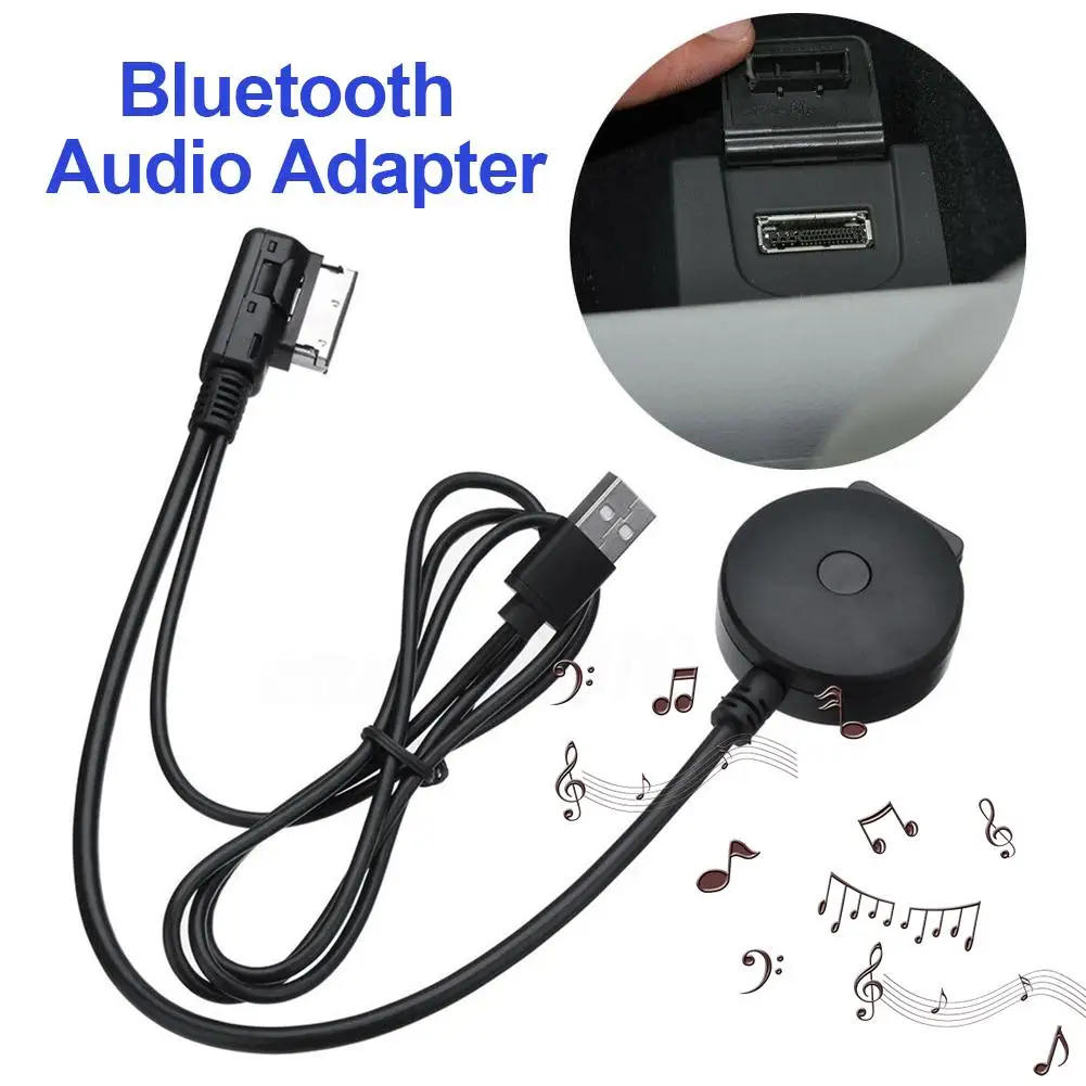 Auto Media In AMI MDI Audio Aux USB Weibliche Bluetooth Adapter Audio Kabel Für Audi A1 A3 A4L A5 A6L A8 Q3 Q5 Q7 TT Image