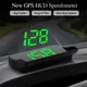 Car Head Up Display HD Tachimetro GPS Velocità KMH Proiettore parabrezza HUD digitale per tutte le auto Accessori elettronici per auto