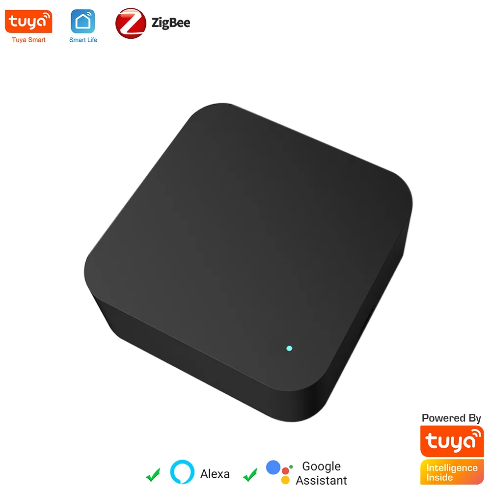 Tuya Zigbee Smart IR-Fernbedienung, universelle Infrarot-Fernbedienung für Smart Home für AC-TV-DVD, funktioniert mit Alexa Google Home Image