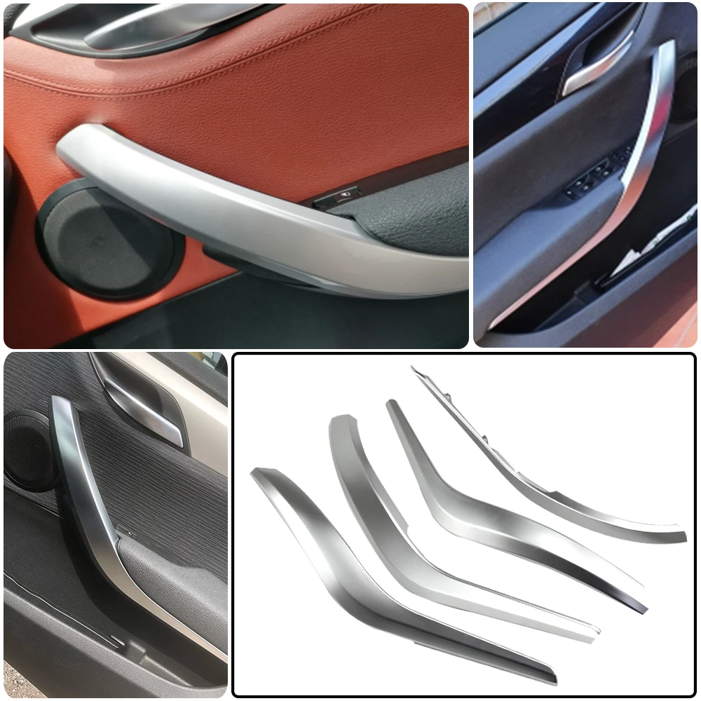 Aggiornato Auto Sinistra Destra Porta Interna Bracciolo Tirare Maniglia Esterna Copertura Trim Per BMW X1 E84 2010-2016