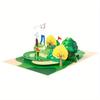 1pc Golf Pop Up Birthday Card For Men, Father's Day Card, 3d Golf Birthday Card Greeting Card For Retirement Special Friendship
