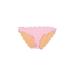 J. by J.Crew Swimsuit Bottoms: Pink Swimwear - Women's Size Large