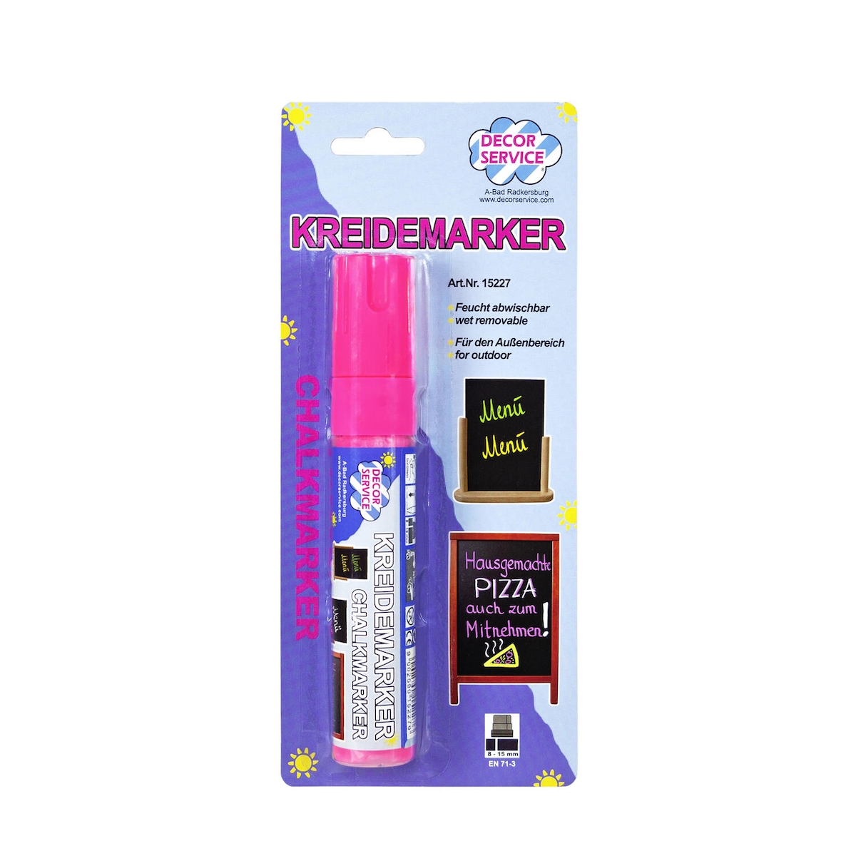 1x Kreidemarker pink Schreibbreite 3-15mm Image