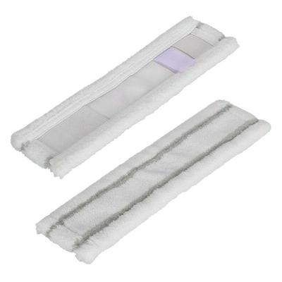 Trade-shop - 2x Mikrofaser Wischtuch Pad kompatibel mit Kärcher wv 52, wv 52 Plus, wv 60, wv 60 Image