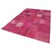 Pink 81" x 119" L Area Rug - Bungalow Rose Rectangle Vipin Rectangle 6'8" X 9'11" Area Rug 119.0 x 81.0 x 0.4 in Cotton | 81" W X 119" L | Wayfair