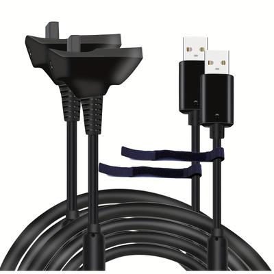 2-pack Charging Cable For 360 With Cable Ties, 6ft...