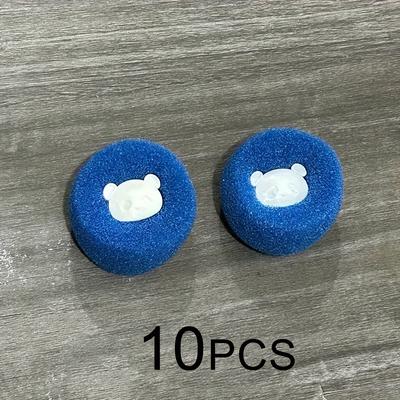 TEMU 10pcs Reusable Laundry , Washable Removal Cleaning For , Removes Pet From Clothes And Fabrics Image
