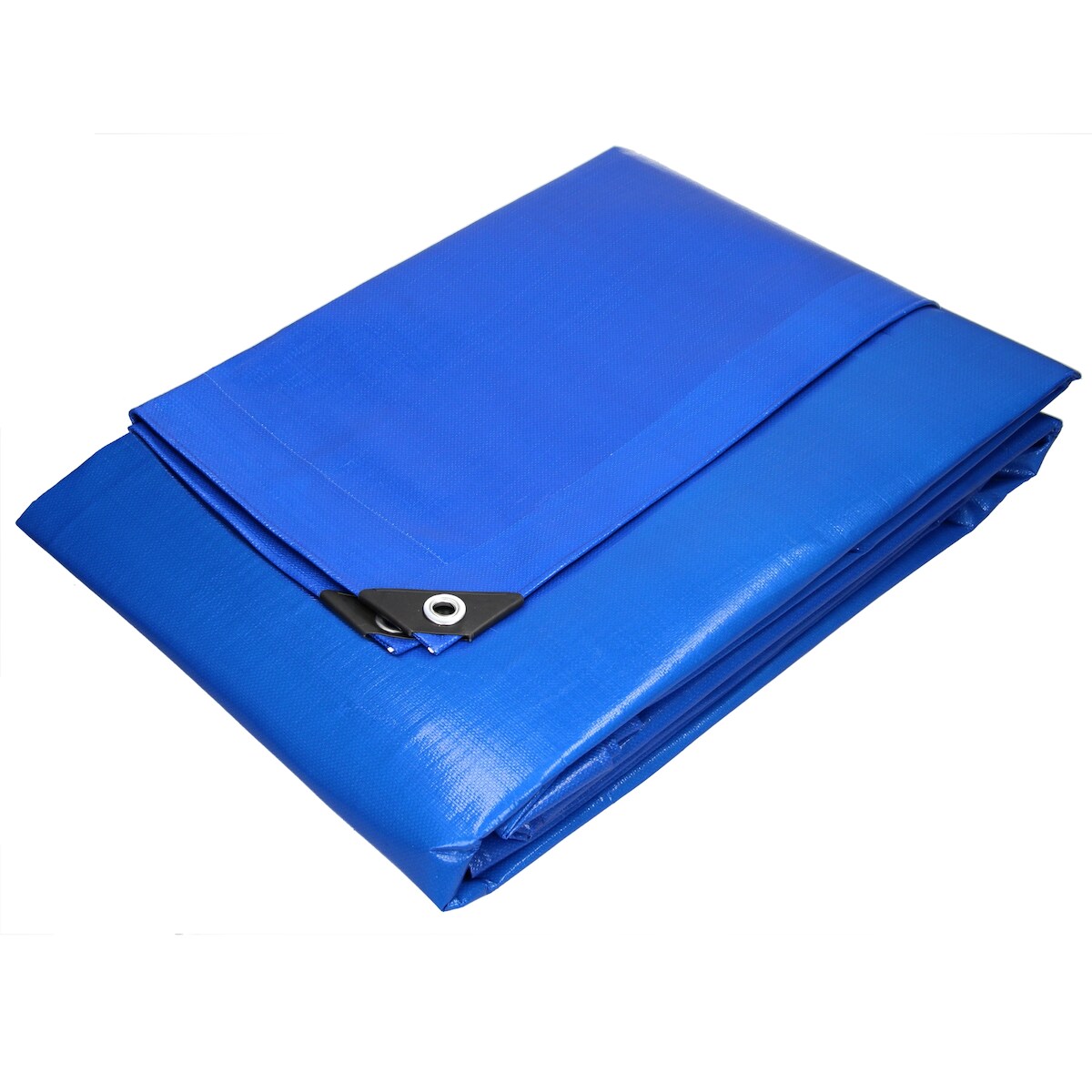 ECD Germany Abdeckplane mit Ösen 6x8 m 180g/m² Blau aus Polyethylen Image