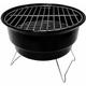 O91 - Barbecue au charbon de bois avec sac isotherme Marjal Noir Ø26 - 5cm