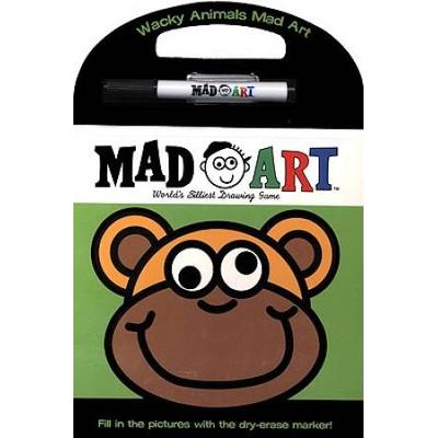 Wacky Animals Mad Art [With Marker]