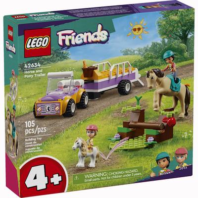 LEGO Friends Horse and Pony Trailer, 105 pieces