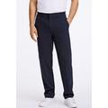 Chinos LINDBERGH "Lindbergh Klassische Hose", Herren, Gr. XXL, blau (navy), Oberstoff: 35% Polyester (recycelte Fasern), 31% Viskose, 30% Polyester, 4% Elasthan, relaxed fit, Hosen
