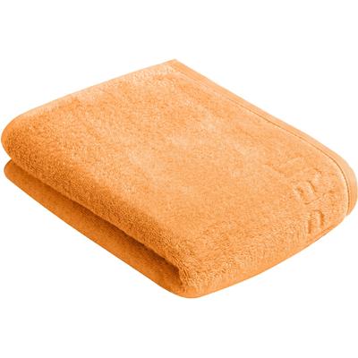 Badetuch ESPRIT "Modern Solid", rot (apricot), B:67cm L:140cm, Obermaterial: 100% Baumwolle, Handtücher (Packung), vegan produziert Image