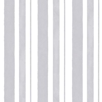 Shabby Chic by Rachel Ashwell Watercolour Stripe Grey Wallpaper