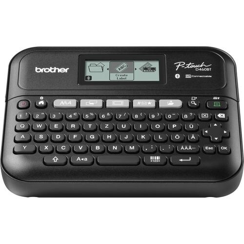 Brother Etikettendrucker PTD460BTVPRG1 QWERTZ (DE) Schwarz Image
