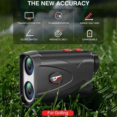 Golf Rangefinder, Laser Range Finder With Slope, 1...