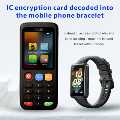 X7 RFID Smart Chip Card Reader Writer Access Card Copier 125KHz 13.56MHz Badge Token Tag Clone NFC
