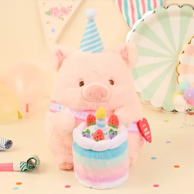 52TOYS LuLu the Piggy Birthday Merch, Stuffed Toys, Keyring, Keychain, Handbag Pendant, Stickers