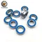5pcs 4x7x2.5 mm MR74 2RS ABEC-7 Hobby Electric RC Cars Trucks Miniature Bearings L740D Blue Rubber