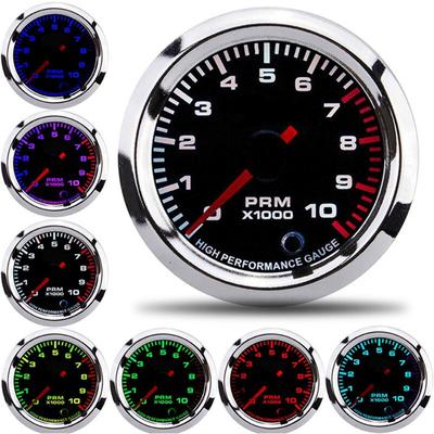 Ej.life - Akozon Auto Drehzahlmesser, Drehzahlmesser Anzeige 12V 52mm/2in 0-10000RPM