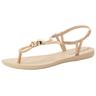 Sandale IPANEMA ""IPANEMA CLASS SPHERES SANDAL FEM"" Gr. 37, beige (beige/gold) Schuhe