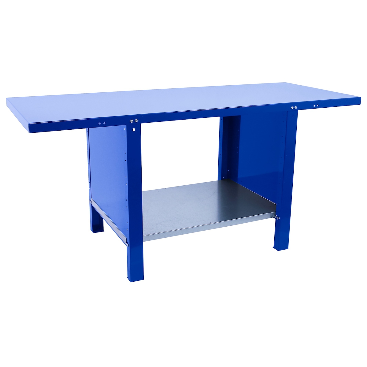 SimonRack Industriewerkbank mit geschlossenen Seiten, 1800x730 mm, Hohe strukturelle Steifigkeit, Tragfähigkeit 700 kg, Blau - BT-6 PRO Image