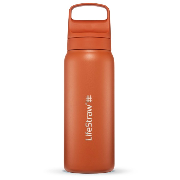 LifeStraw - Go Stainless Steel - Trinkflasche Gr 700 ml orange