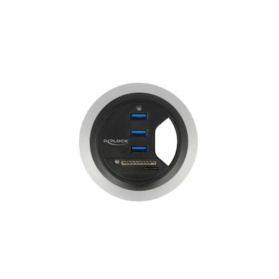 Delock 62869 - USB 3.2 Gen 1 (3.1 Gen 1) Type-A - USB 3.2 Gen 1 (3.1 Gen 1) Type-A - 5000 Mbit/s - Schwarz - 0,95 m - US