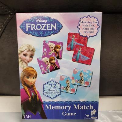 Disney Toys | Game - Frozen Memory Match - Disney - Complete | Color: Blue/White | Size: One_size