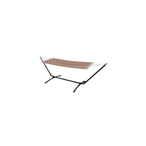 AMANKA Outdoor Hängematte mit Gestell - 310cm Hängemattengestell 190x80 Stabhängematte