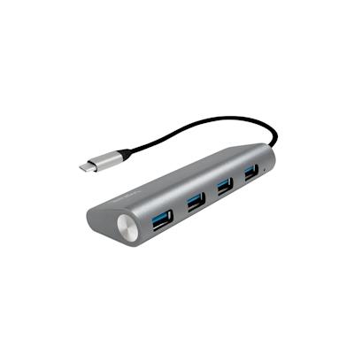 LogiLink UA0309 - USB 3.2 Gen 1 (3.1 Gen 1) Type-C - USB 3.2 Gen 1 (3.1 Gen 1) Type-A - 5000 Mbit/s - Grau - Android - C