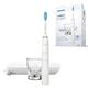 Philips Sonicare DiamondClean 9000 Electric Toothbrush HX9911/27 - Sonic Toothbrush with 4 Cleaning Programs, 3 Intensities, Pressure Control, Charging Glass and USB Travel Charging Case, White