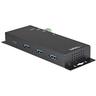 StarTech.com Industrial 4 Port USB C Hub 10Gbps 3A/1C - Digital/Daten - USB Typ C