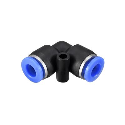 15pcs Push to Connect Fittings 6mm or 15/64" od Tube Fittings Blue - 15pcs 15/64"