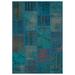 Turquoise 63" x 91" L Area Rug - Lofy Rectangle Iskece Rectangle 5'3" X 7'7" Area Rug 91.0 x 63.0 x 1.0 in blue/greenWool | 63" W X 91" L | Wayfair