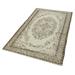 White 79 x 46 x 0.4 in Area Rug - Bungalow Rose Rectangle Islarose Rectangle 3'10" X 6'7" Area Rug Cotton | 79 H x 46 W x 0.4 D in | Wayfair
