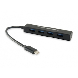 Conceptronic CTC4USB3 - USB 3.2 Gen 2 (3.1 Gen 2) Type-C - USB 3.2 Gen 1 (3.1 Gen 1) Type-A - 5000 Mbit/s - 0,15 m - China - USB Image