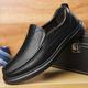 Homme Mocassins et Slip On Mocassins Chaussures de confort Décontractées Extérieur du quotidien Cuir Respirable Noir Marron Printemps