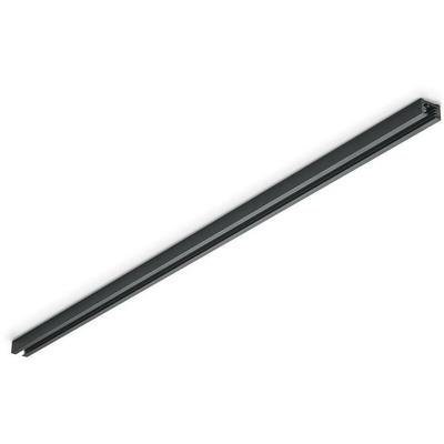 Stromschiene 2ph 1000mm duoline sw 230V st Aufb 30x20mm rechteck 700232 - schwarz - Trio