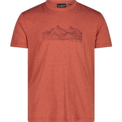 CMP Herren Shirt MAN T-SHIRT, Größe 50 in Braun